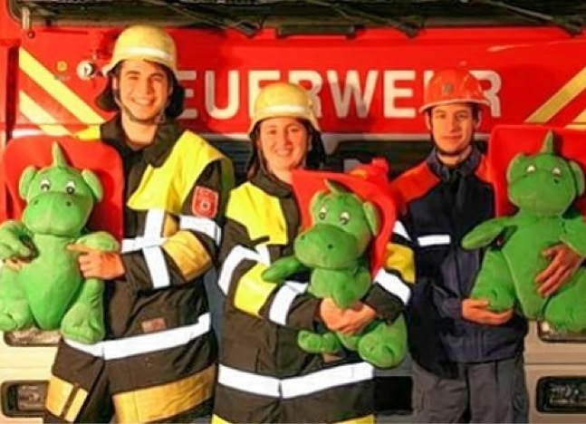 Feuerwehrfeste mit Grisu